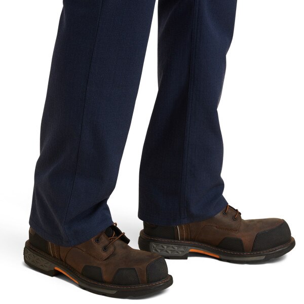 Ariat FR M4 Relaxed Crossfire Straight Pant in Navy